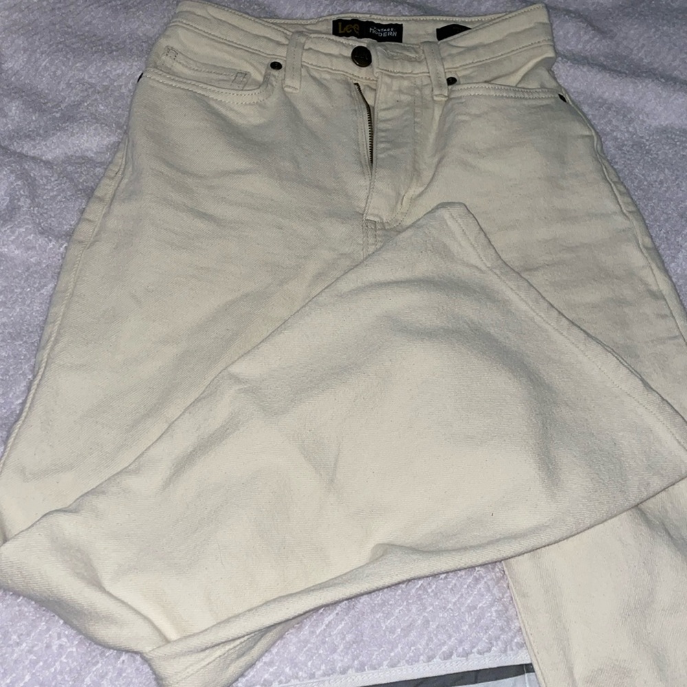 High rise flare jeans